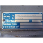 80 RPM 0,37 KW  Dietz Brake, Used.