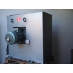 Radiaal ventilator 400 volt 1500 RPM 11 KW Chicago blower, Used.