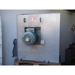 Radiaal ventilator 400 volt 1500 RPM 11 KW Chicago blower, Used.