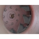 Radiaal ventilator 400 volt 1500 RPM 11 KW Chicago blower, Used.