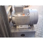 Radiaalventilator, 55 KW deels van RVS. Used