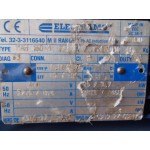 .3.7 KW / 15 KW 1460 RPM / 2890 RPM Electramo GEBRUIKT