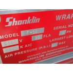 SHANKLIN wrapper Modell F-5A, Used.