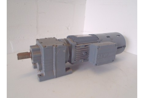 128 RPM 0,75 KW SEW Eurodrive, Brake.Unused.