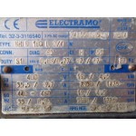 .4,5KW / 19 KW 1475 RPM / 2930 RPM Electramo. Unused 