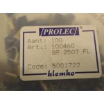 Klemko 100460 - SP 2507 FL verpakt per 100 stuks