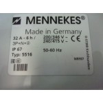Mennekes Wcd 3p+n+a opbouw 34a/400v