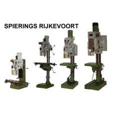 Ons assortiment Kolomboormachines tafelboormachines boor-freescombiaties. 