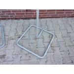 waarschuwingsbord informatiebord bouwterrein bouwput 