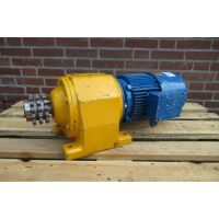 167 RPM 1,5 KW Asmaat 40 mm,500V. Used