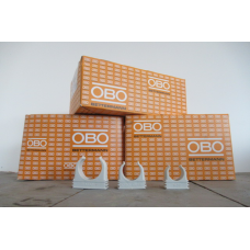Klembeugel quickzadel m20, m25 en m32 grijs doos 100 stuks