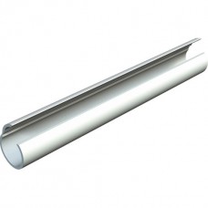 OBO buiskanaal rond quick-pipe met sluitbare opening M20 PVC - lichtgrijs per 2 meter.