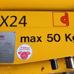 Dalmec tilhulp balancer  50 kg. Used.