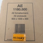 Rittal AE 1180.500  800 x 1000 x 300. Unused