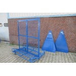 Metalen transportkar 