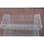 Draadmand 116cm x 68cm x 48cm Kruizinga nr. 1110. Used.