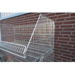 Draadmand 116cm x 68cm x 48cm Kruizinga nr. 1110. Used.