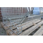 Draadmand 116cm x 68cm x 48cm Kruizinga nr. 1110. Used.