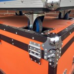 Flightcases, flightcase 120cm x 60cm x 60cm. Used.
