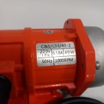 Vibrator motor 220 volt 40 watt.