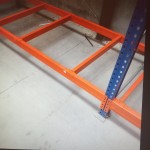 Palletstelling, hoogte 3 meter. Zeer gaaf, in nieuwstaat.