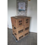 18 RPM 0,12 kW Asmaat  20 mm  IE3. UNUSED 