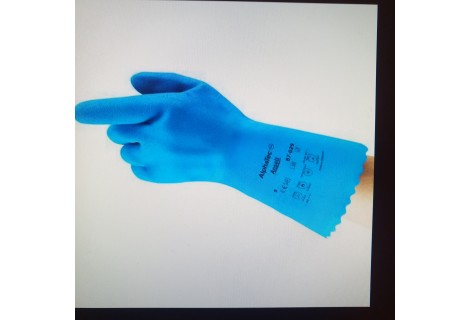 Ansell Astroflex  87-029 maat 10. Handschoenen met bescherming tegen chemicaliën, latex.