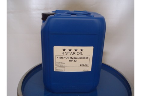 Hydrauliek olie, (iso HV 32) in 20 liter verpakking.