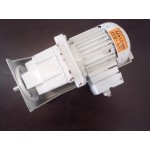 64 RPM 0.25 KW  flens.  Lenze, gebruikt