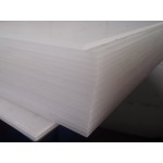 Plexiglas Opaal , melkwit. Grote partij 1700 mm x 240 mm x 2 mm