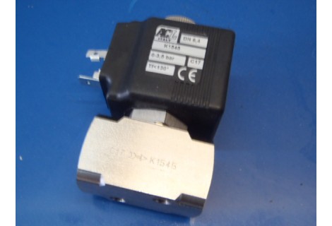 RVS magneetventiel 2/2-weg  G1/4 inch NO.  NEW