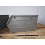 vintage industrieel magazijnbak stapelbak