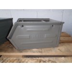 vintage industrieel magazijnbak stapelbak